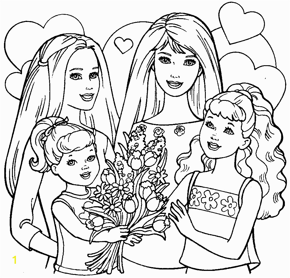 Barbie Life In the Dreamhouse Coloring Pages Barbie Dream House Coloring Pages at Getdrawings