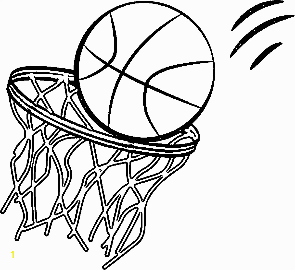 basketball coloring pages