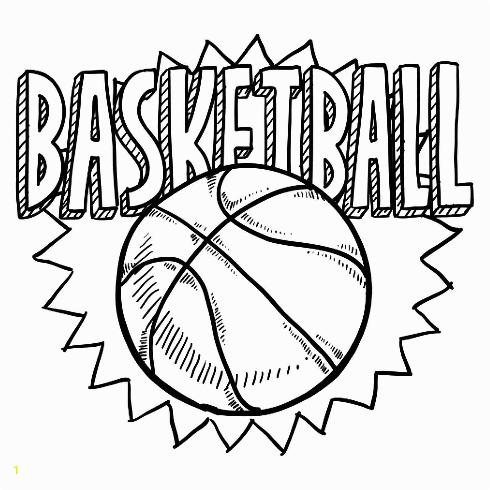 image=basketball coloring pages for children basketball 1
