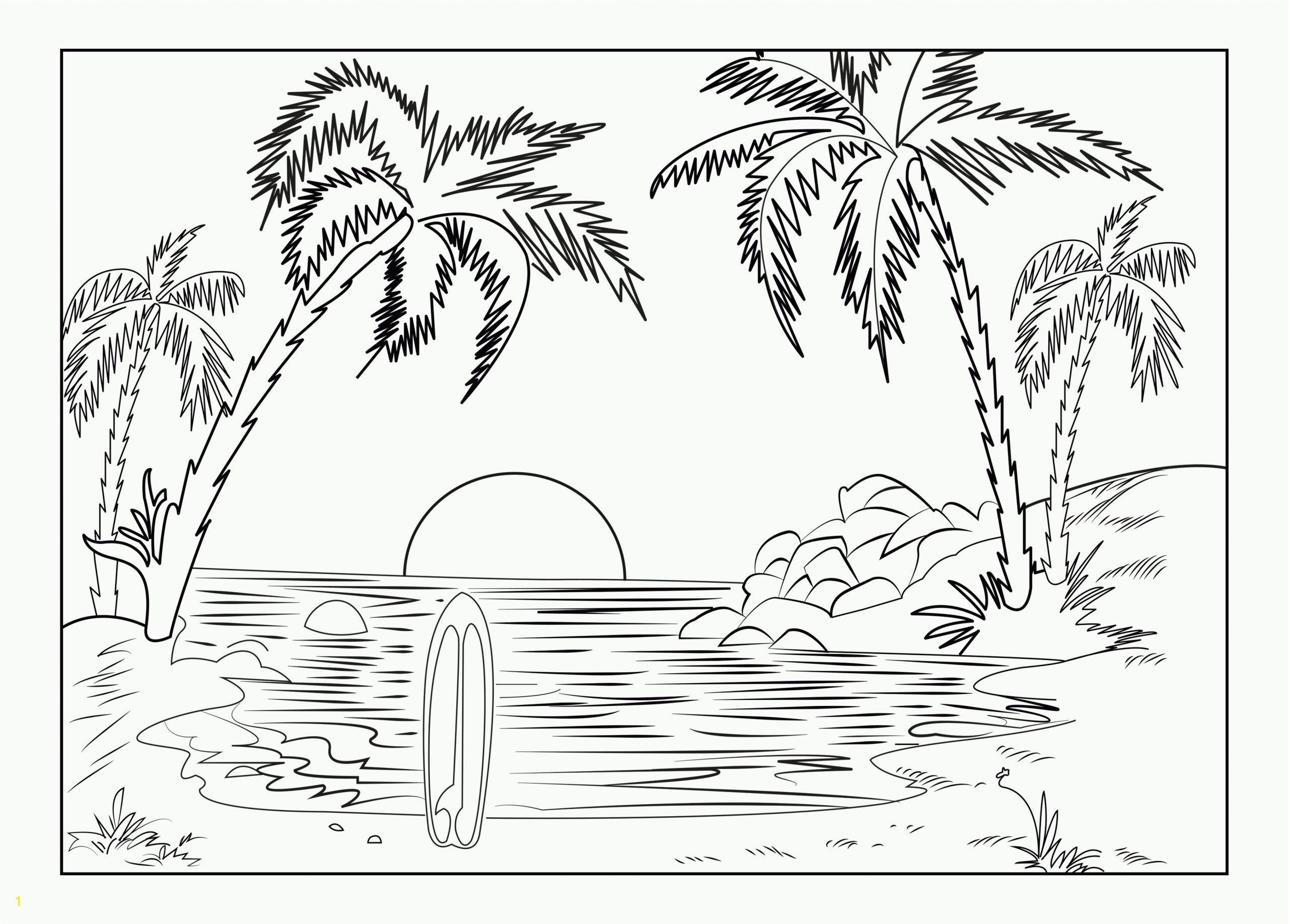 scenery coloring pages for adults
