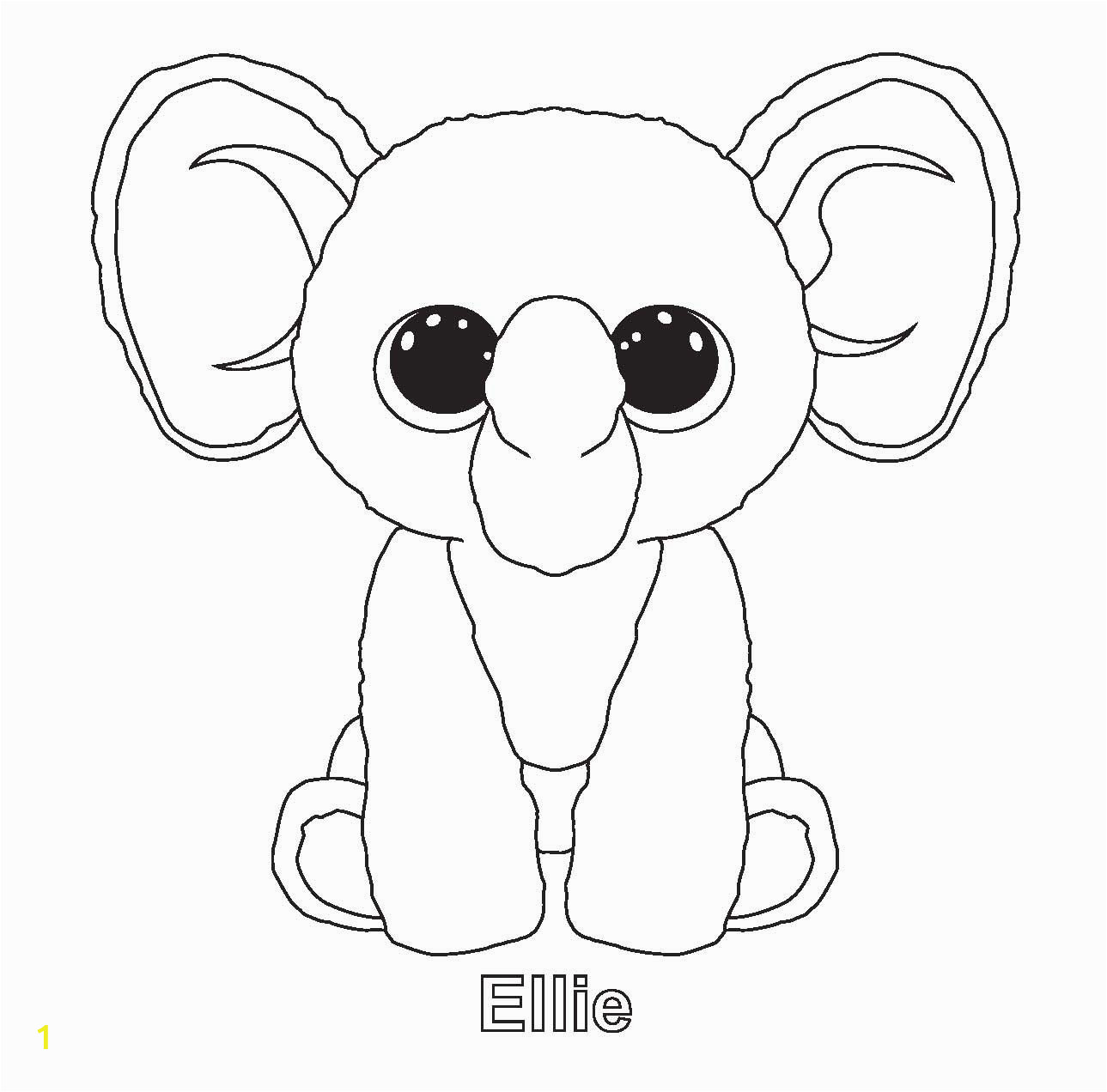 beanie boos coloring pages