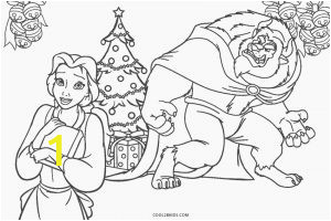 Beauty and the Beast Enchanted Christmas Coloring Pages Free Printable Beauty and the Beast Coloring Pages for Kids