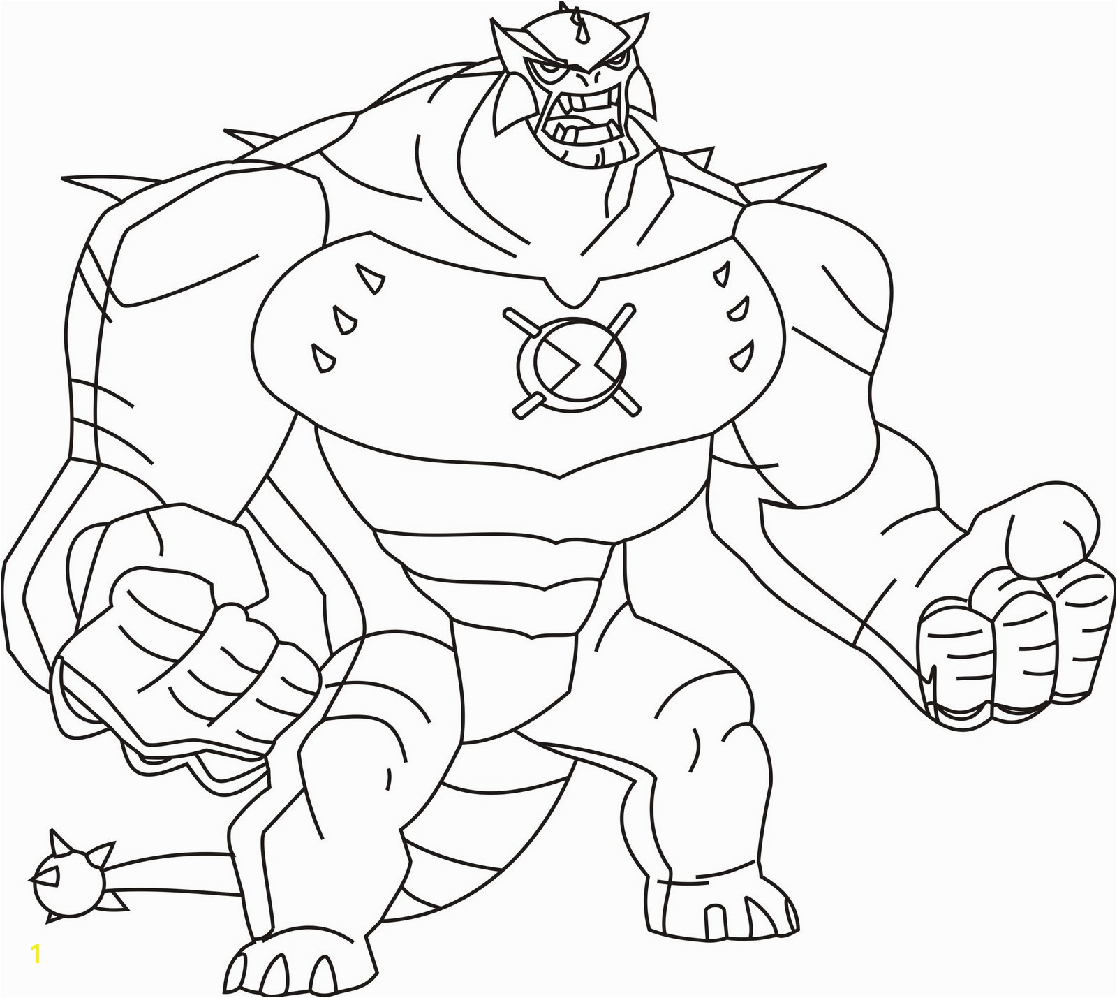 for ben 10 aliens coloring sketch templates