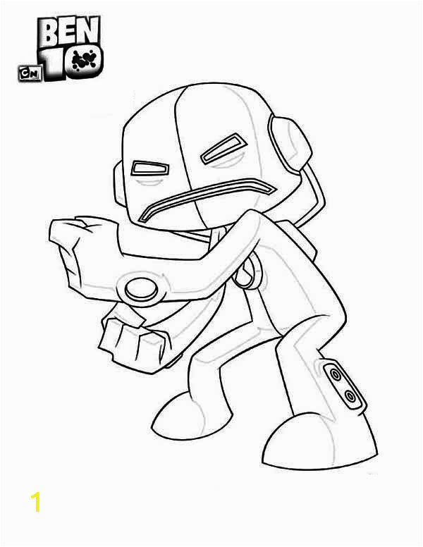 echo echo from ben 10 alien force coloring page