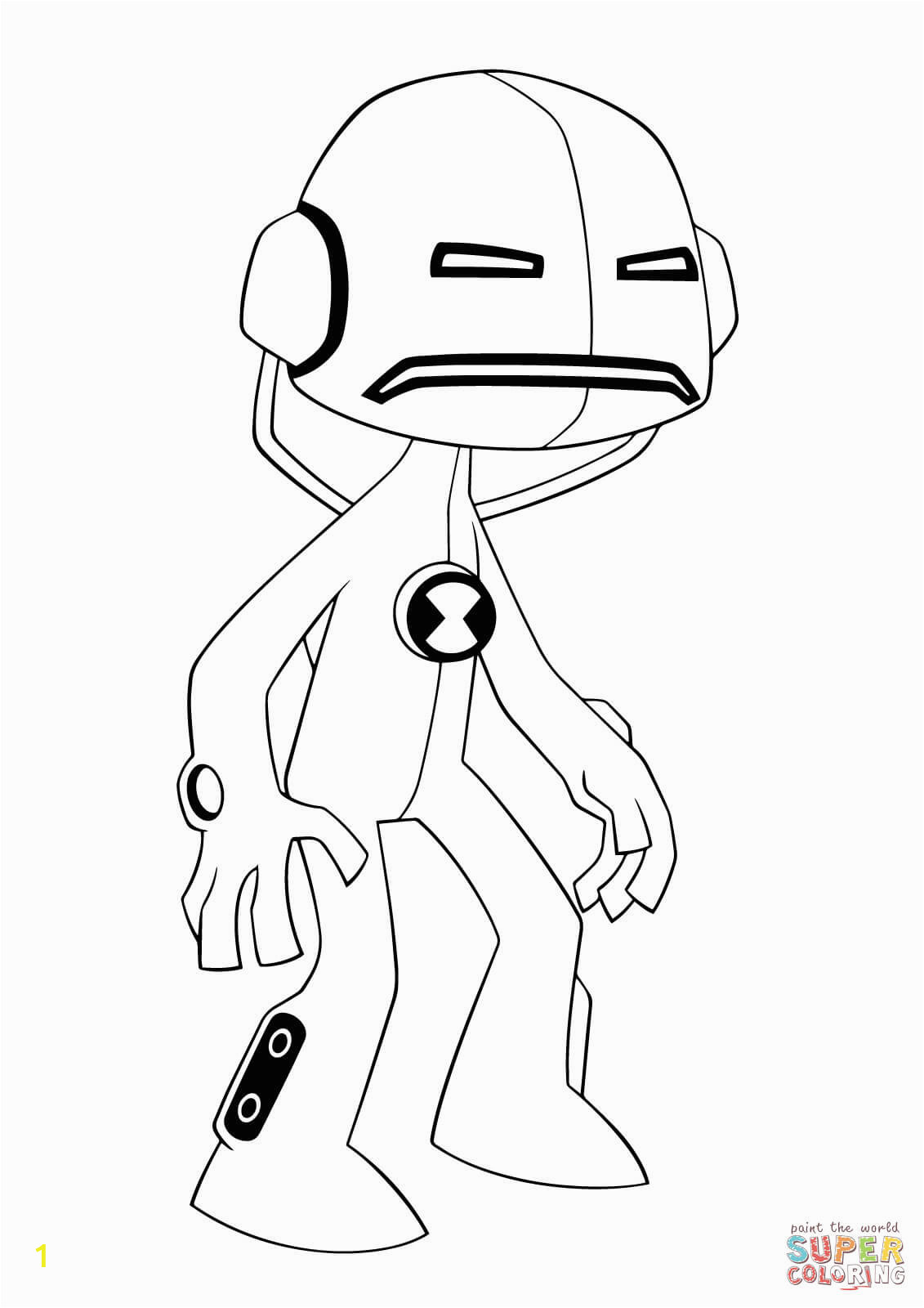 Ben 10 Ultimate Echo Echo Coloring Pages | divyajanani.org