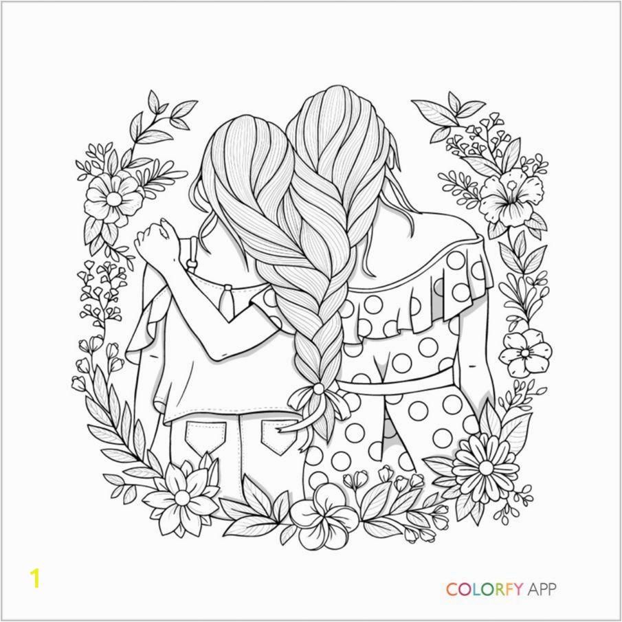 Best Friend Coloring Pages for Teenage Girls Pin by Angelina Marie Coloring Pages Cute Coloring