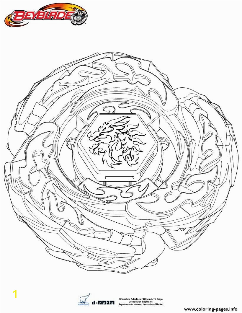 beyblade metal fusion drago printable coloring pages book
