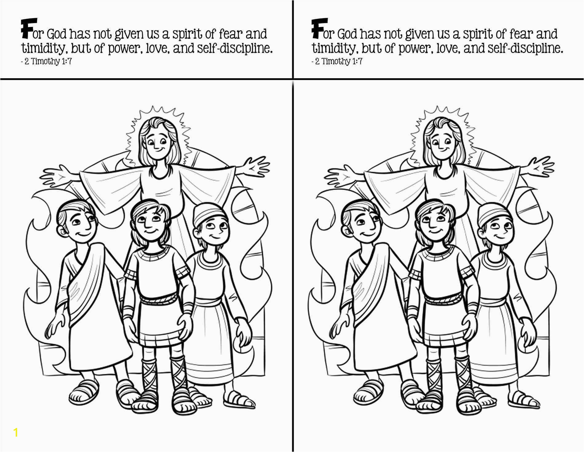 Bible Coloring Pages Shadrach Meshach Abednego Para Colorir E Fcraft Shadrach Meshach and Abednego