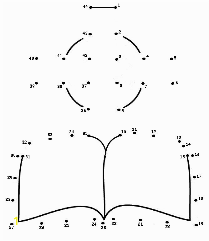 post christian connect the dots worksheets