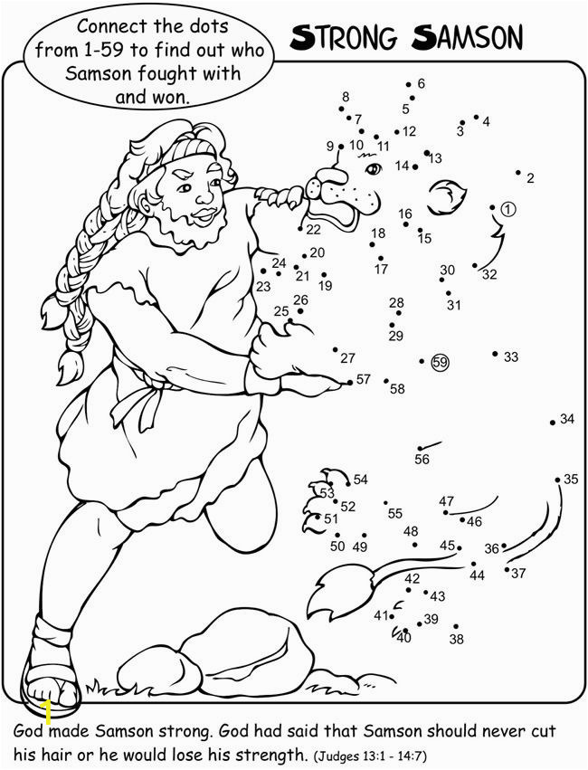 Printable Easy Bible Dot To Dot