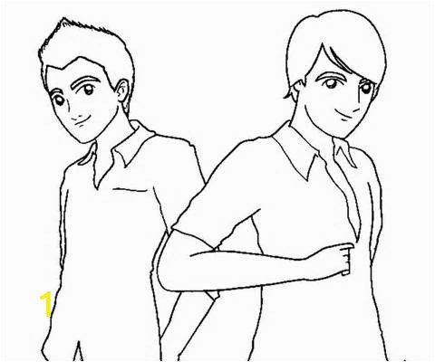 big time rush coloring pages