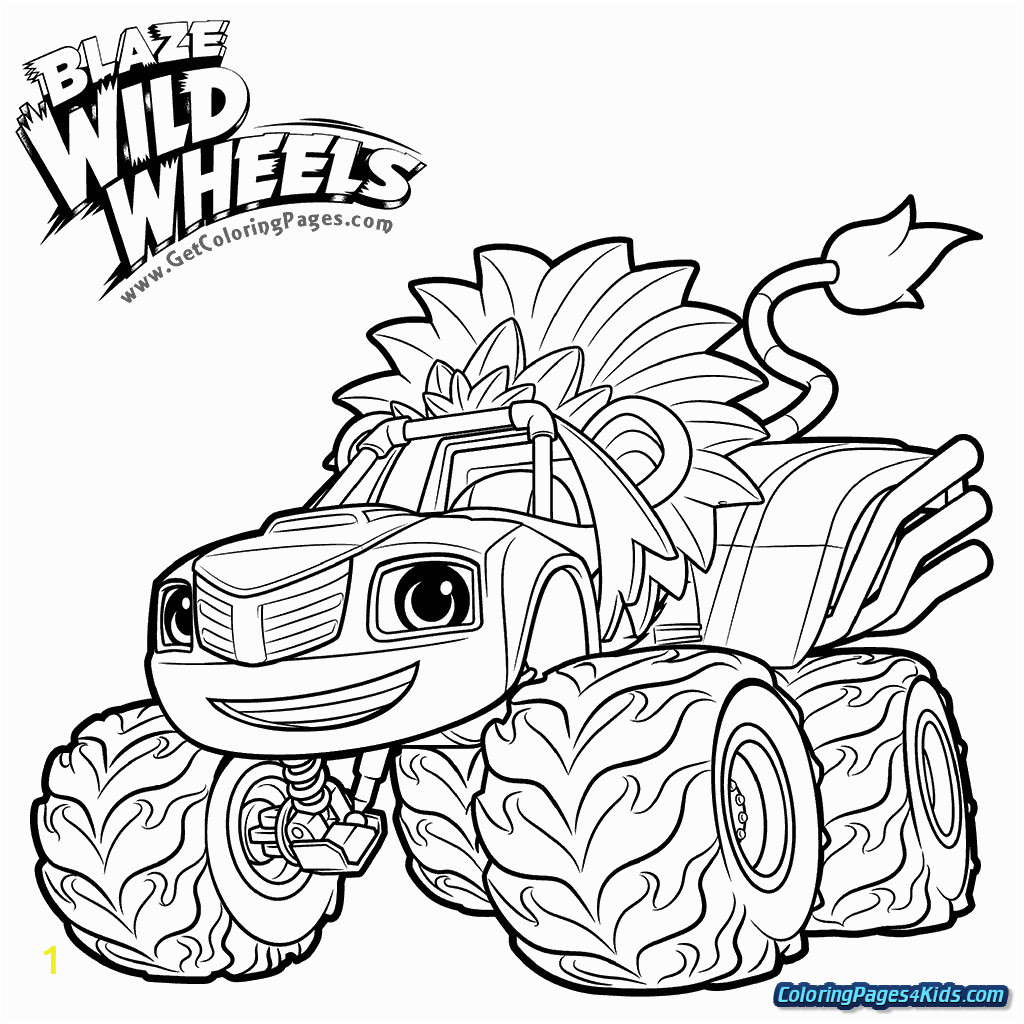 blaze and the monster machines coloring pages 38
