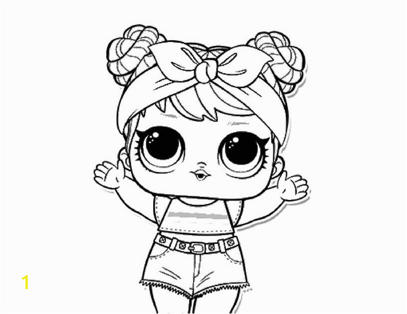 doll coloring pages bonbon