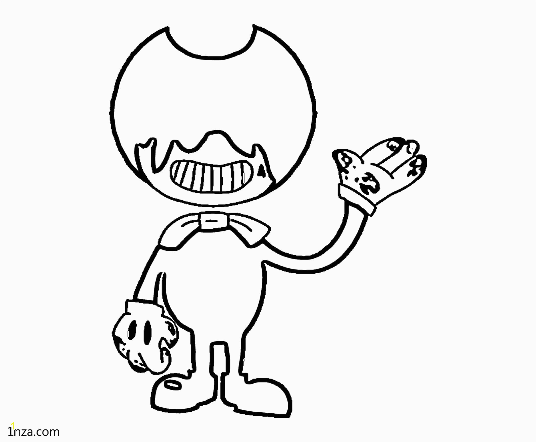 Boris Bendy and the Ink Machine Coloring Pages 12 Most Mean Free Printable Bendy Coloring Pages Ink