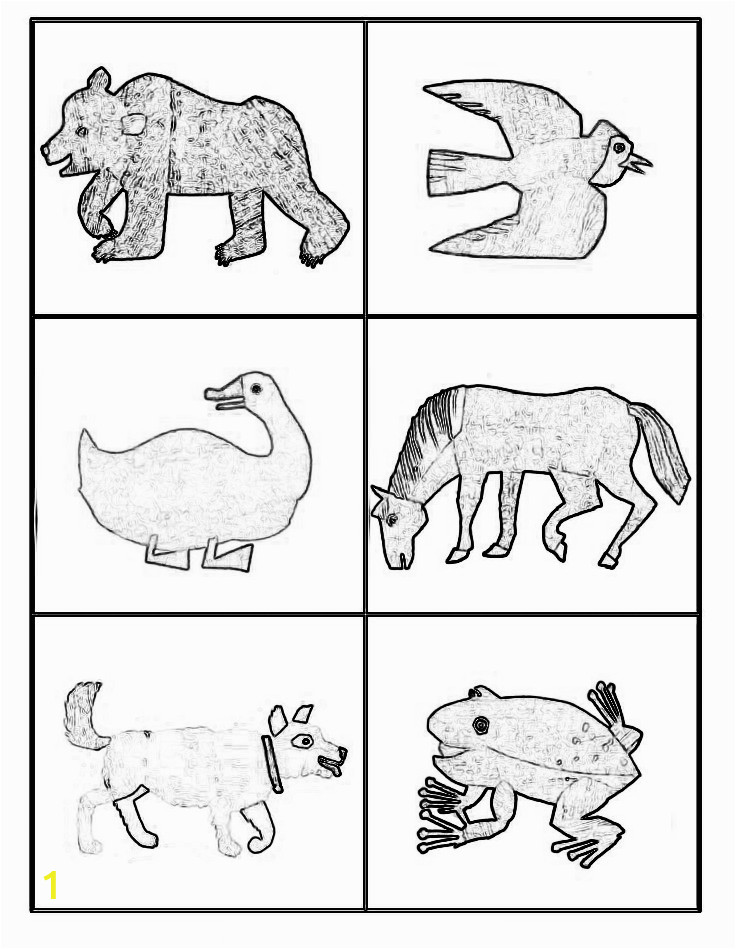 brown bear brown bear what do you see coloring pages