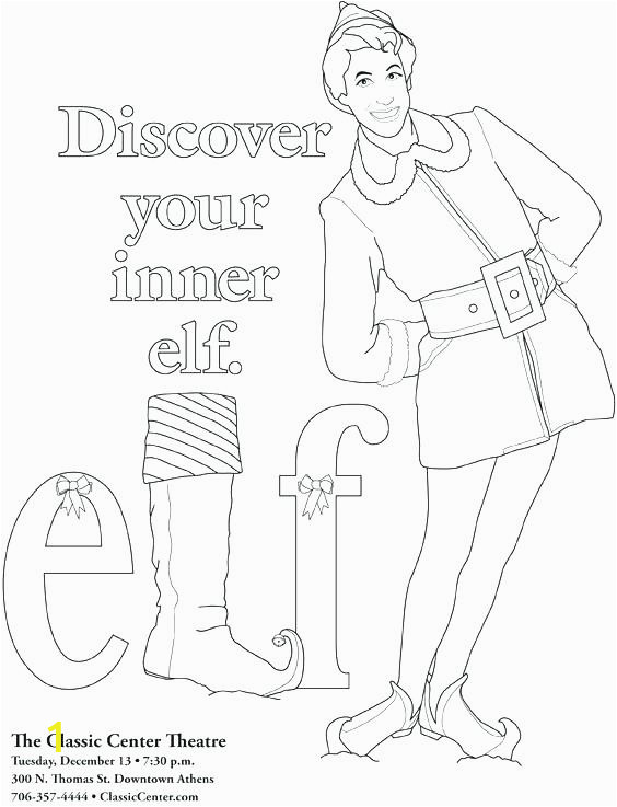 Buddy the Elf Movie Coloring Pages the Best Free Buddy Coloring Page Images Download From 82