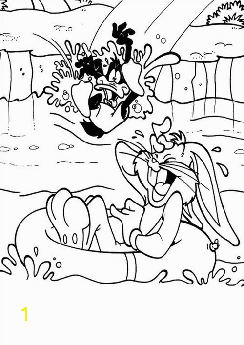 bugs bunny and daffy duck coloring