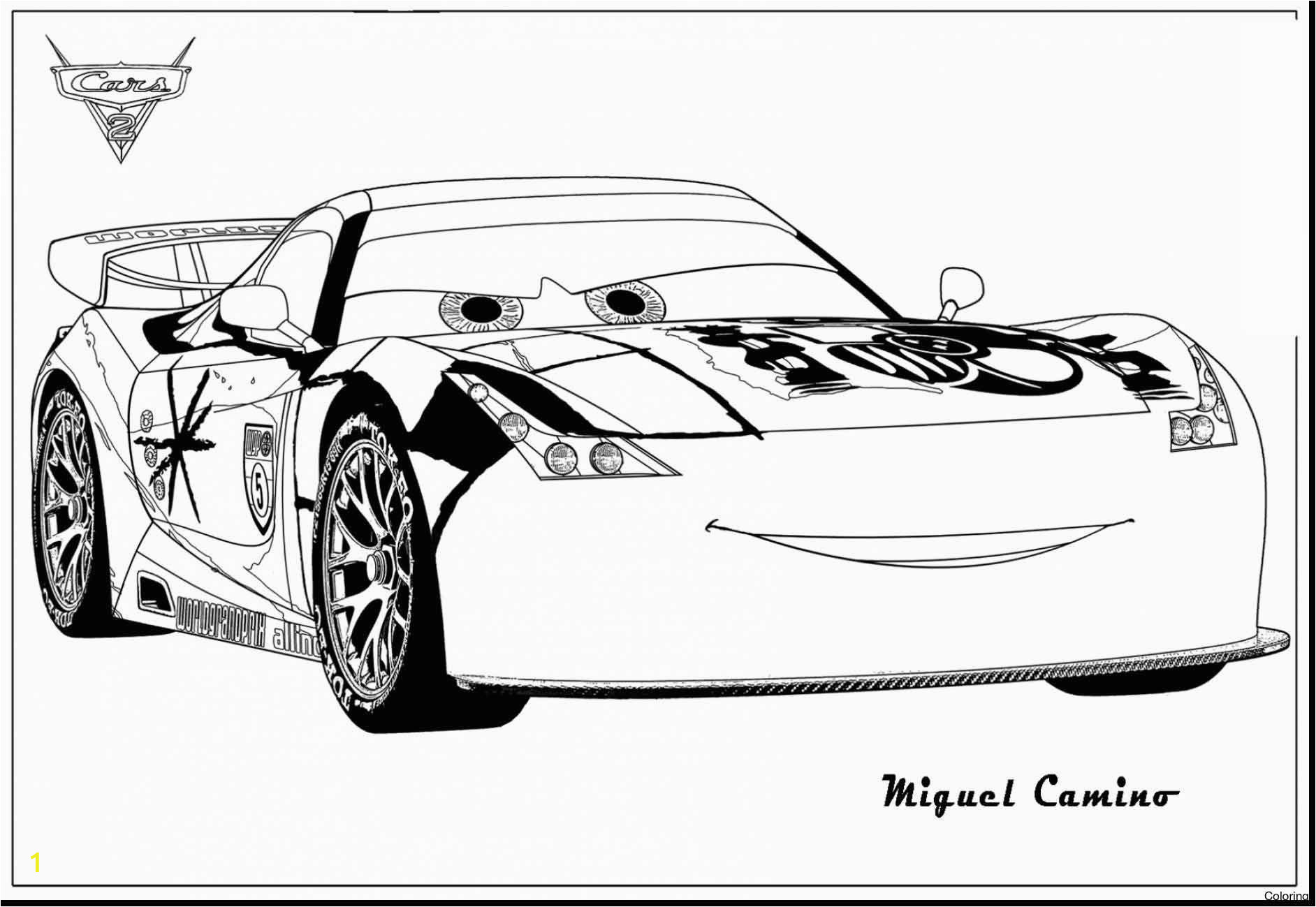 coloring pages cars 2 lightning mcqueen printable coloring cars disney