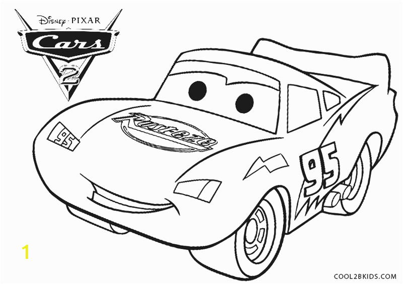 lightning mcqueen coloring pages