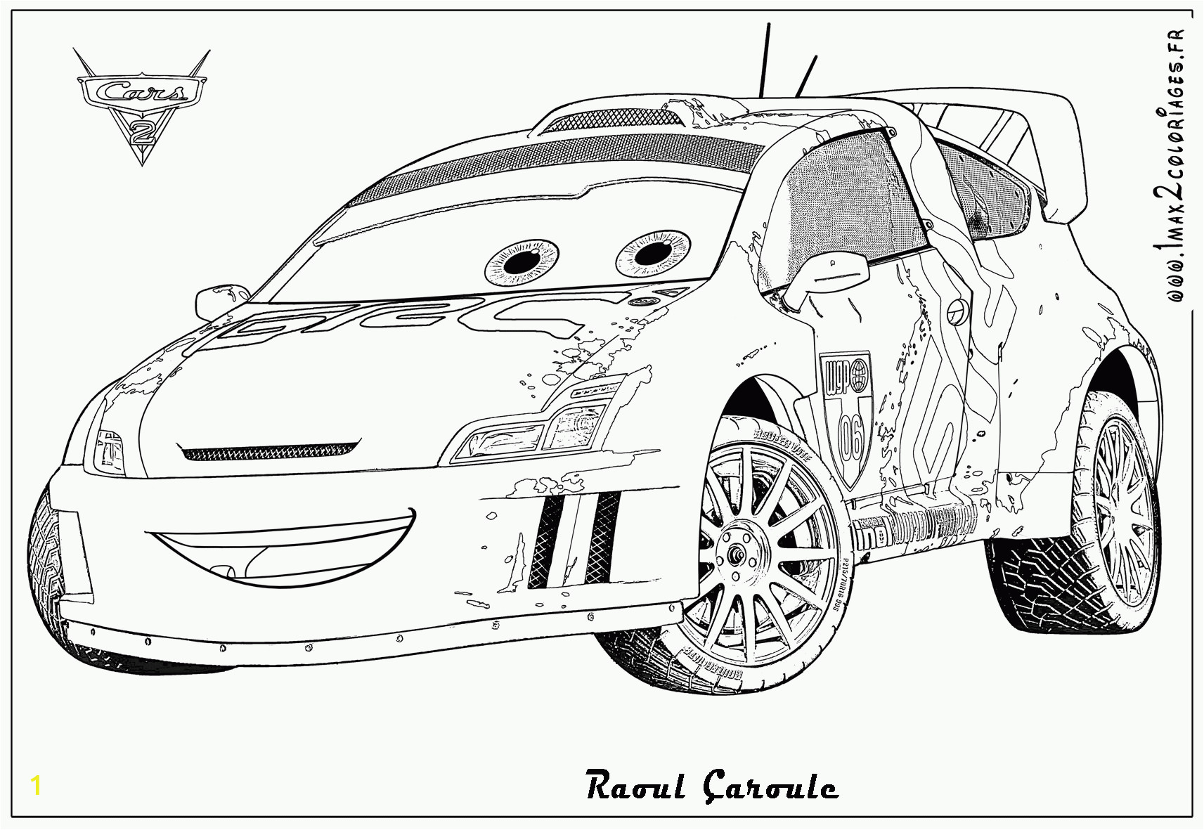 mcqueen cars 2 coloring pages