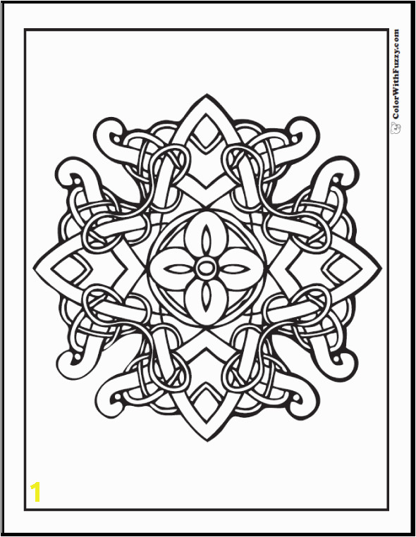 celtic coloring pages