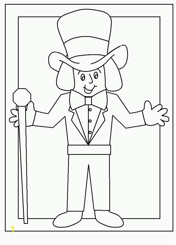 charlie and the chocolate factory coloring pages