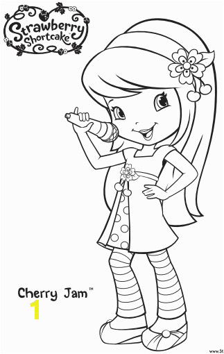 12 strawberry shortcake birthday party printable coloring pages