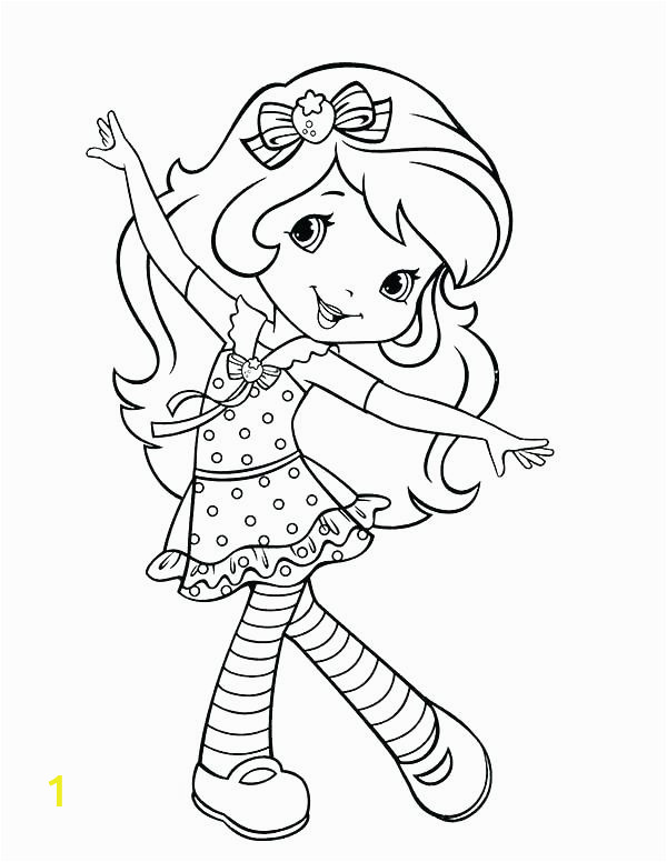 strawberry shortcake cherry jam coloring pages