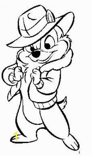 chip dale christmas coloring page sketch templates