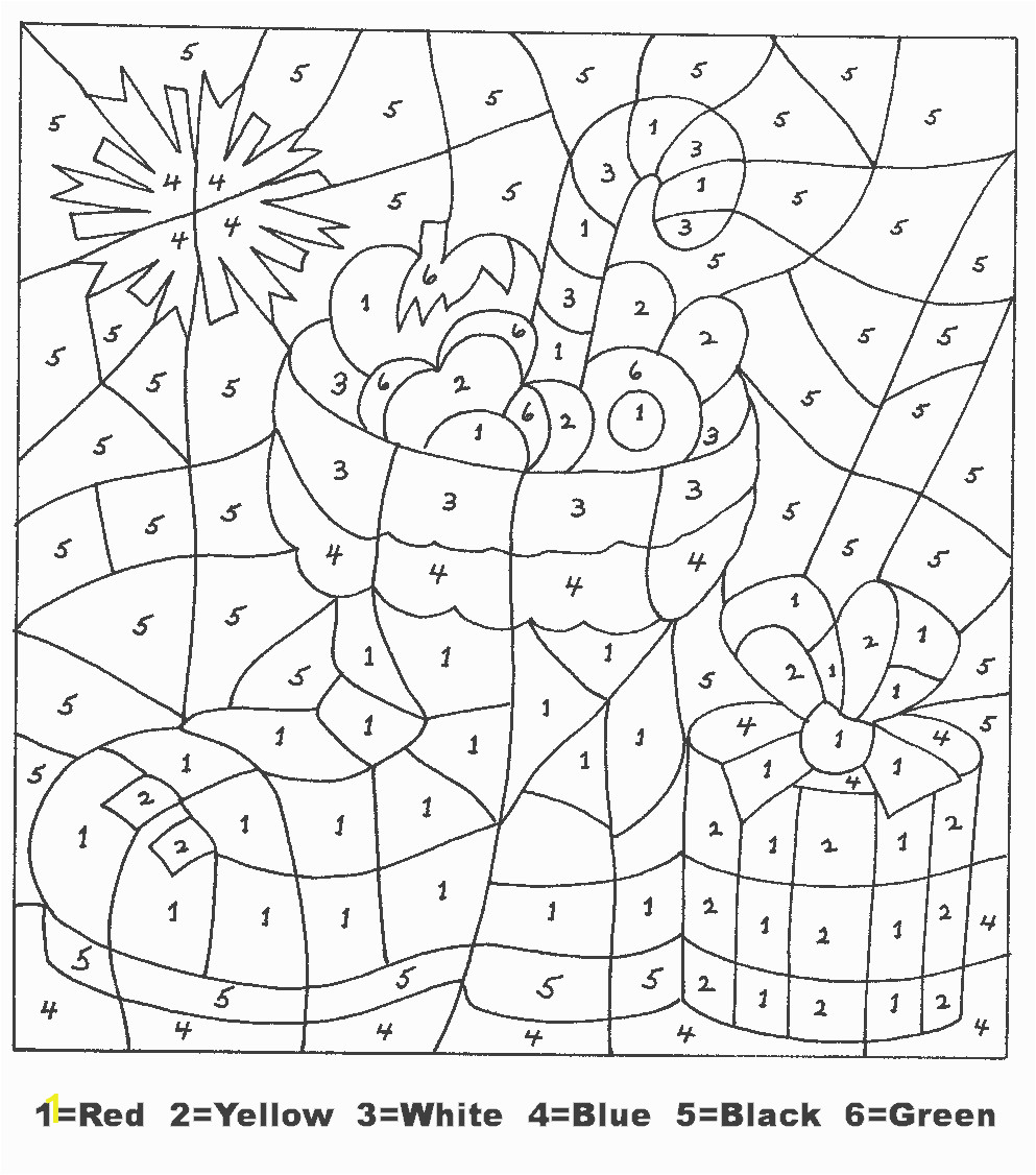 Christmas Color by Number Coloring Pages Christmas Color by Numbers Best Coloring Pages for Kids