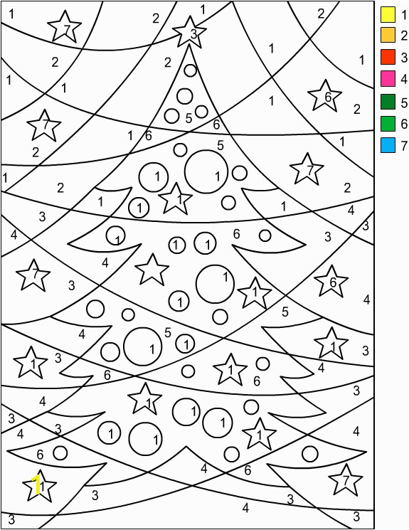 Christmas Color by Number Coloring Pages Nicole S Free Coloring Pages Christmas Color by Number