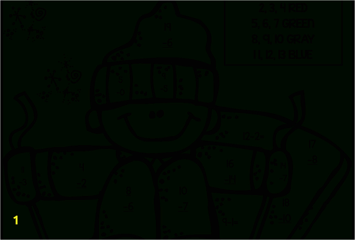 Christmas Coloring Pages for 2nd Grade Color by Fraction Christmas Worksheet