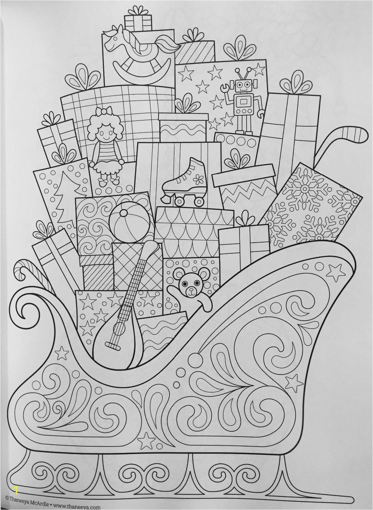Christmas Coloring Pages for Grown Ups | divyajanani.org