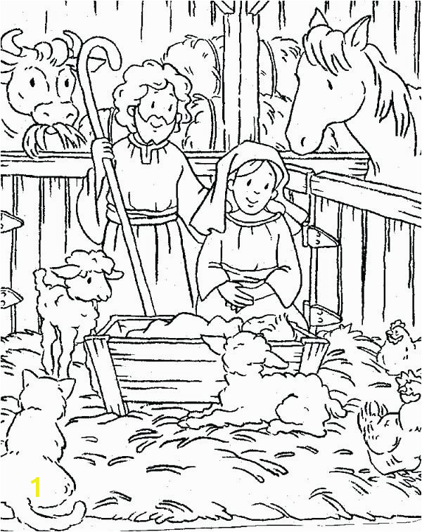 nativity coloring pages for adults