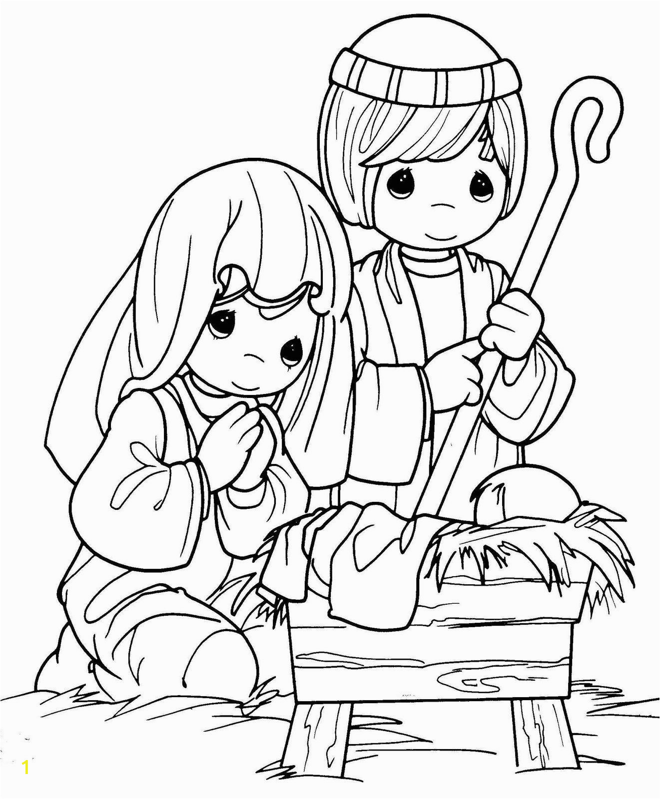 Christmas Nativity Coloring Pages for Adults Xmas Coloring Pages Xmas Coloring Baby Jesus Nativity