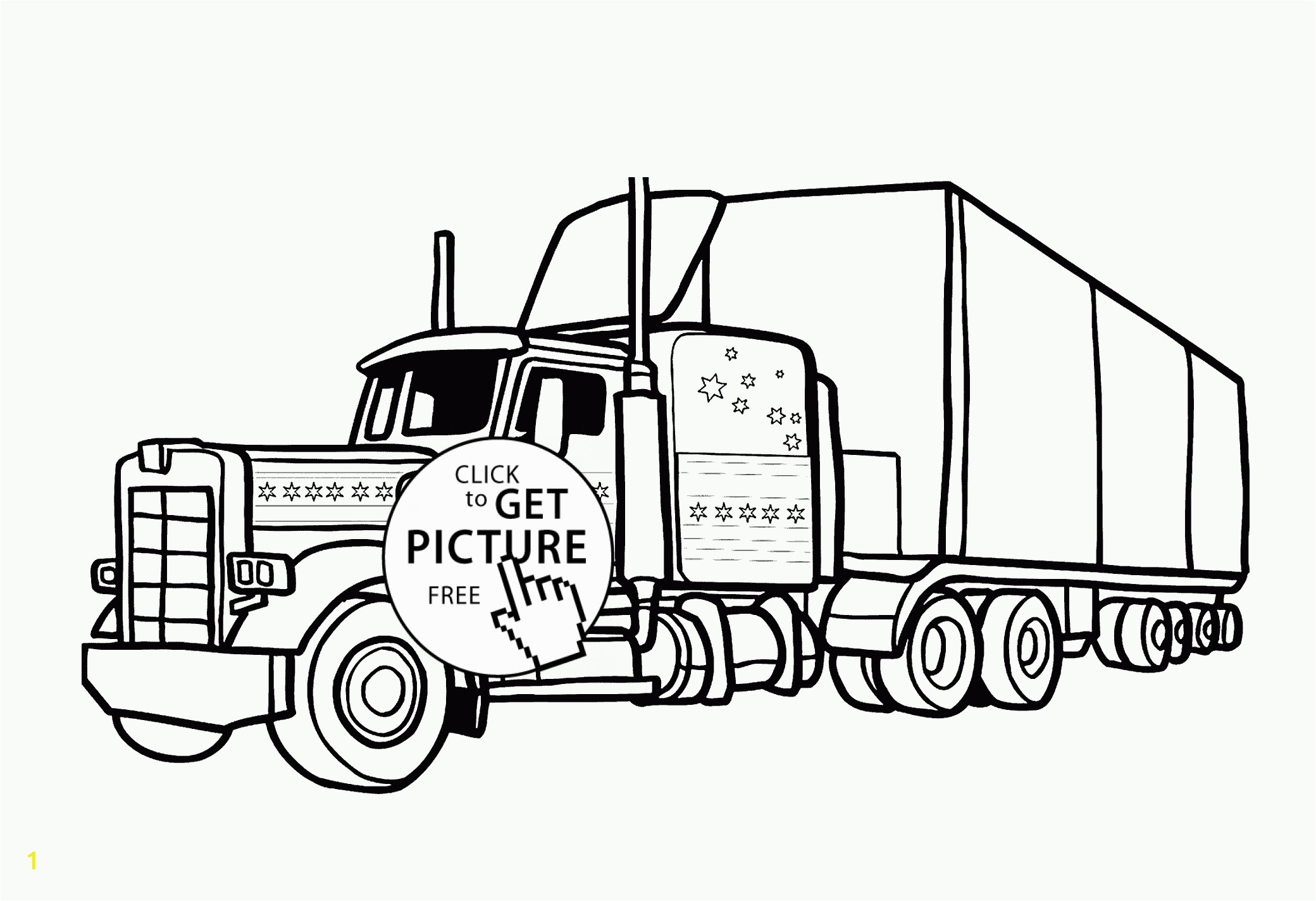 chuck the dump truck coloring pages