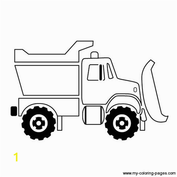 chuck truck coloring pages
