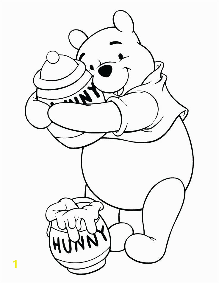 classic winnie the pooh coloring pages