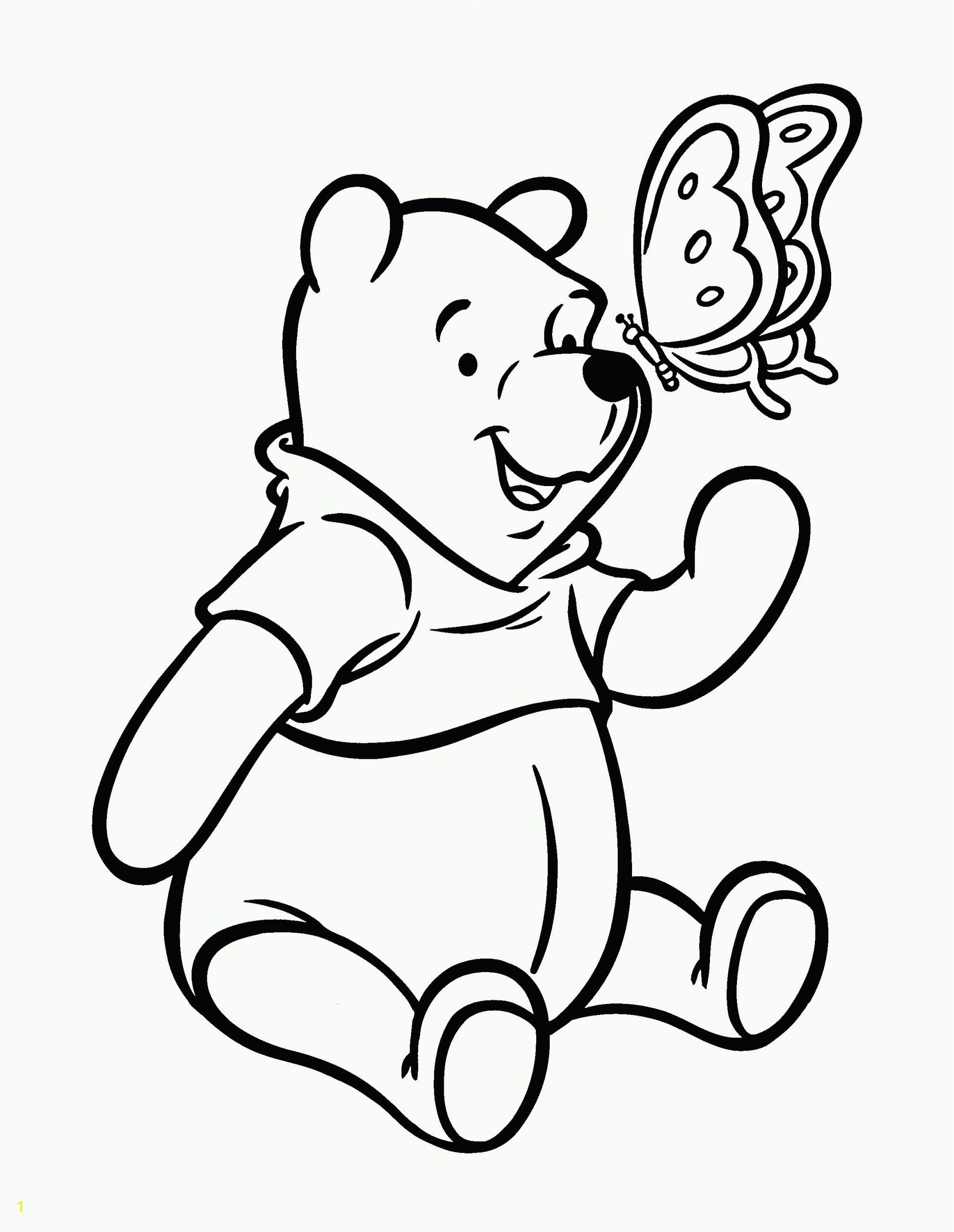 coloring pages winnie the pooh classic