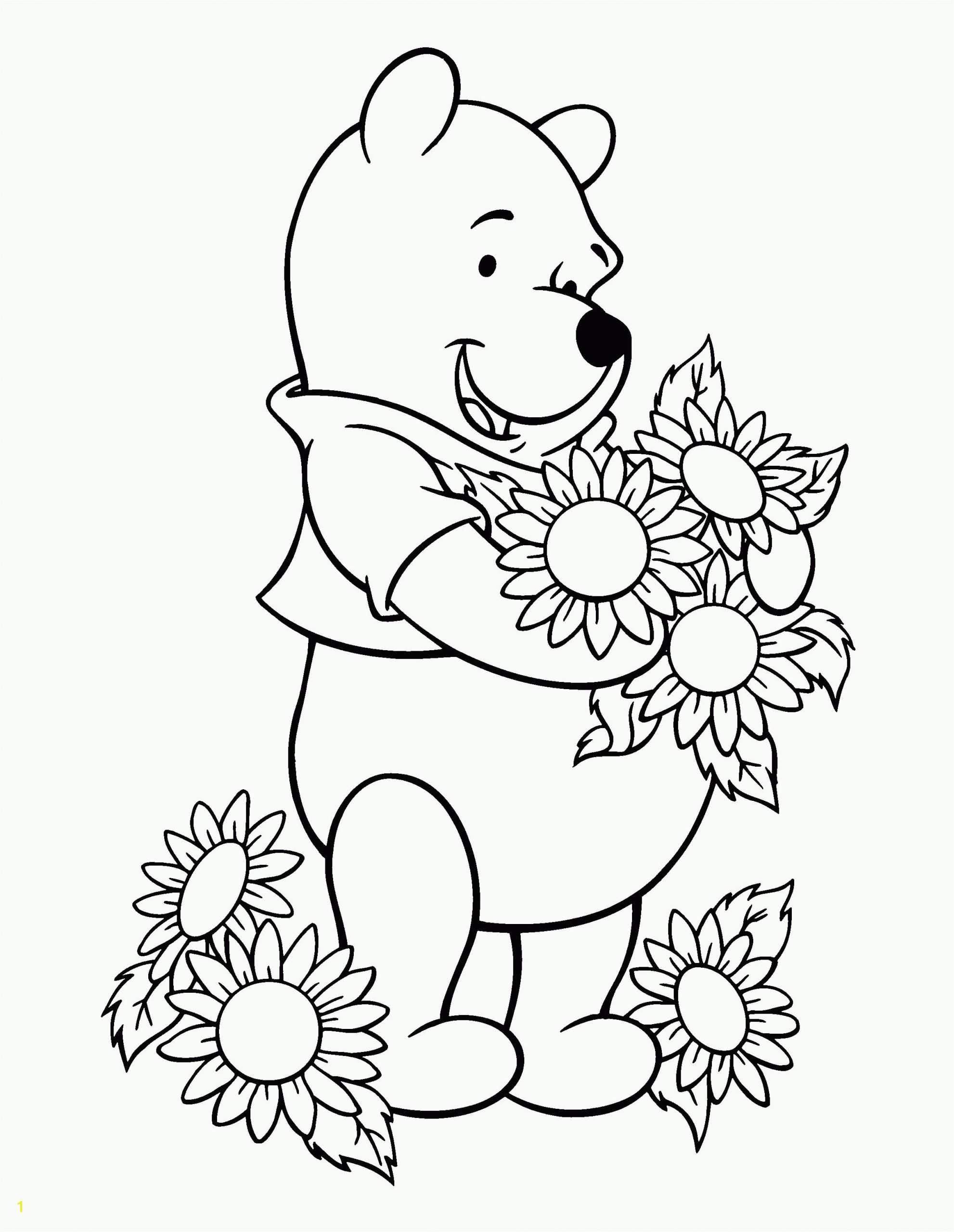 coloring pages winnie the pooh classic