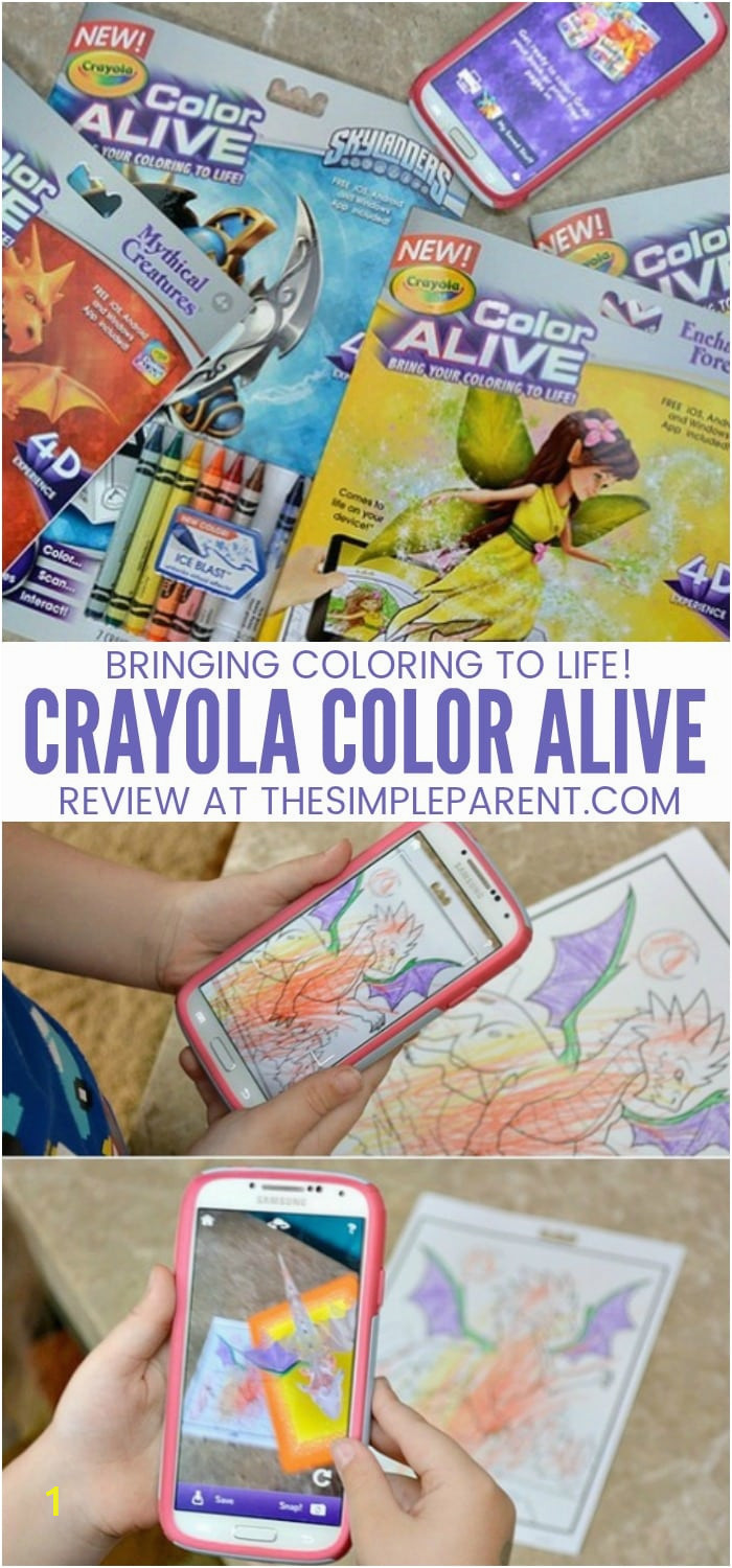 experiencing crayola color alive