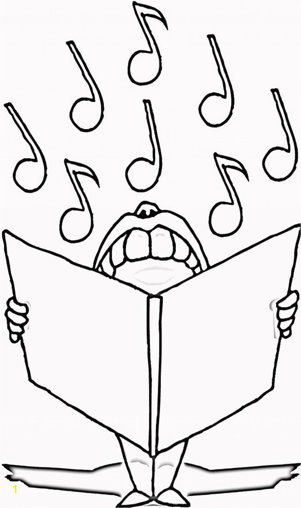 music note coloring pages