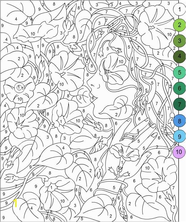 Color by Number Adult Coloring Pages Nicole S Free Coloring Pages Color by Number