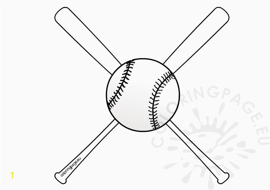 Coloring Page Of A Baseball Bat Pin On Best Coloring Page for Adult