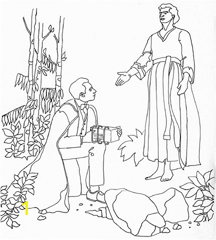 first vision coloring page