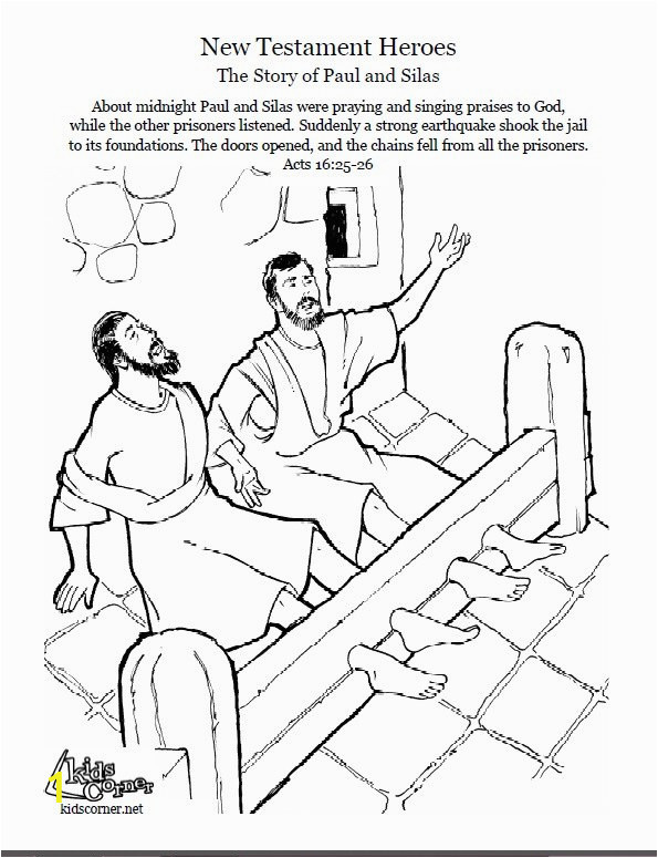 apostle paul coloring pages