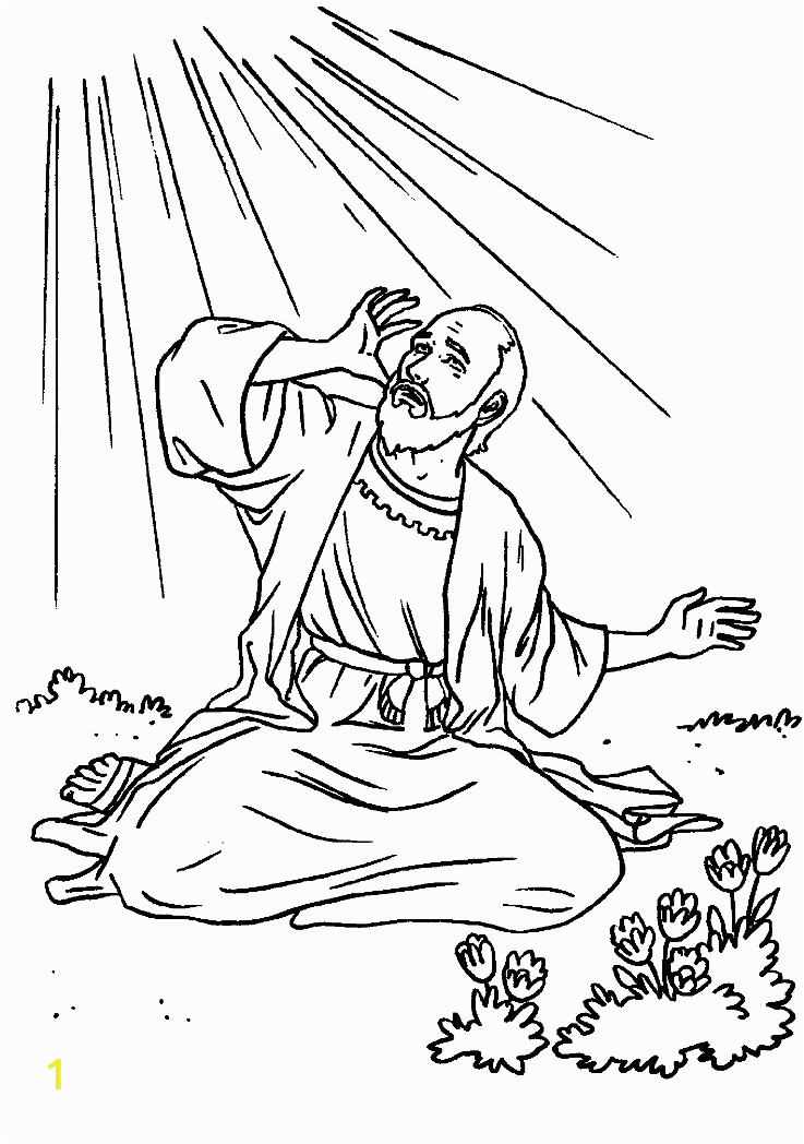 apostle paul coloring pages