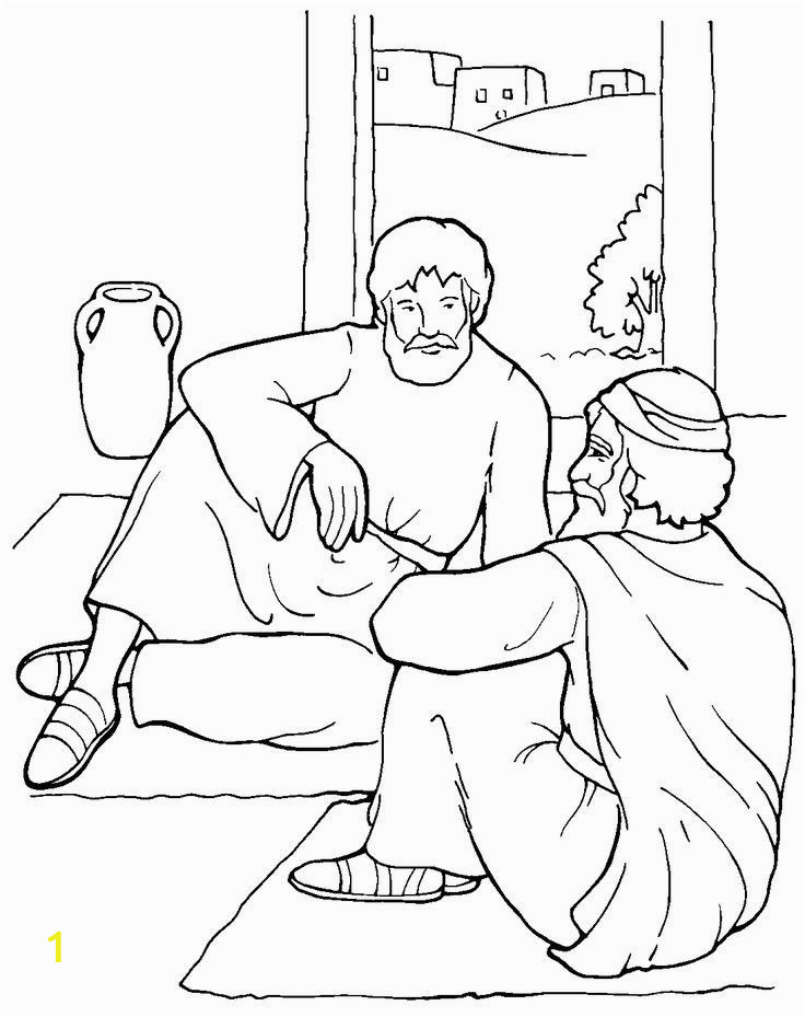 paul and timothy coloring pages