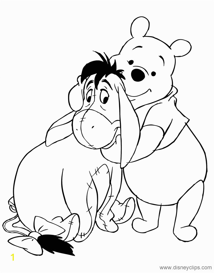 free printable colouring pages winnie