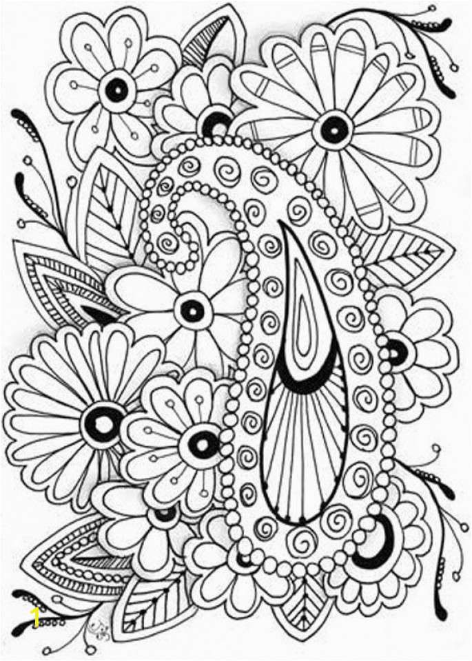 abstract flowers coloring pages for adults 7cv31